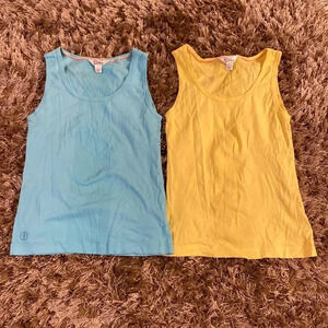 Lilly Pulitzer set of two tops size L NWOT